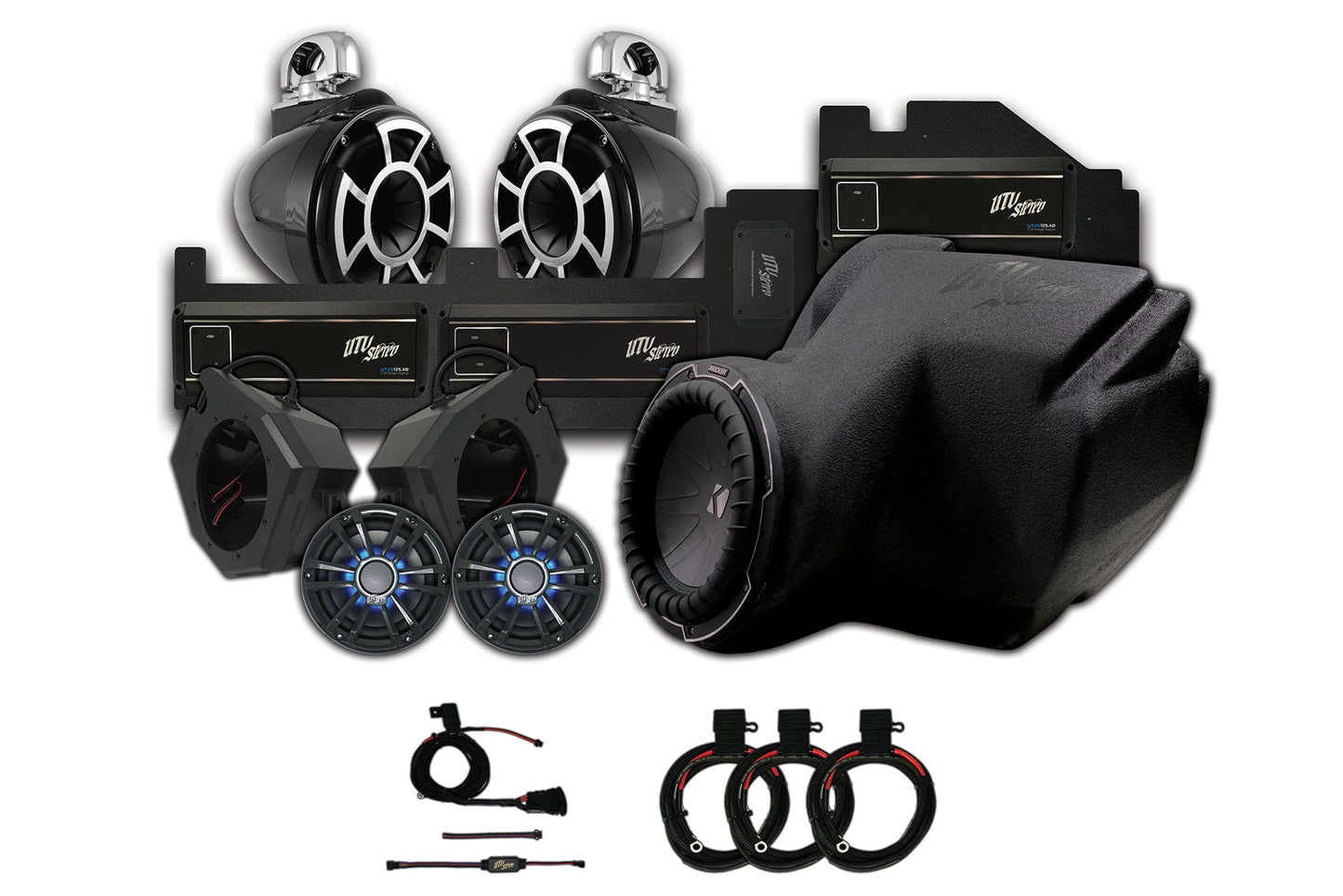Polaris RZR Ride Command UTV Stereo Stage 8 Stereo System
