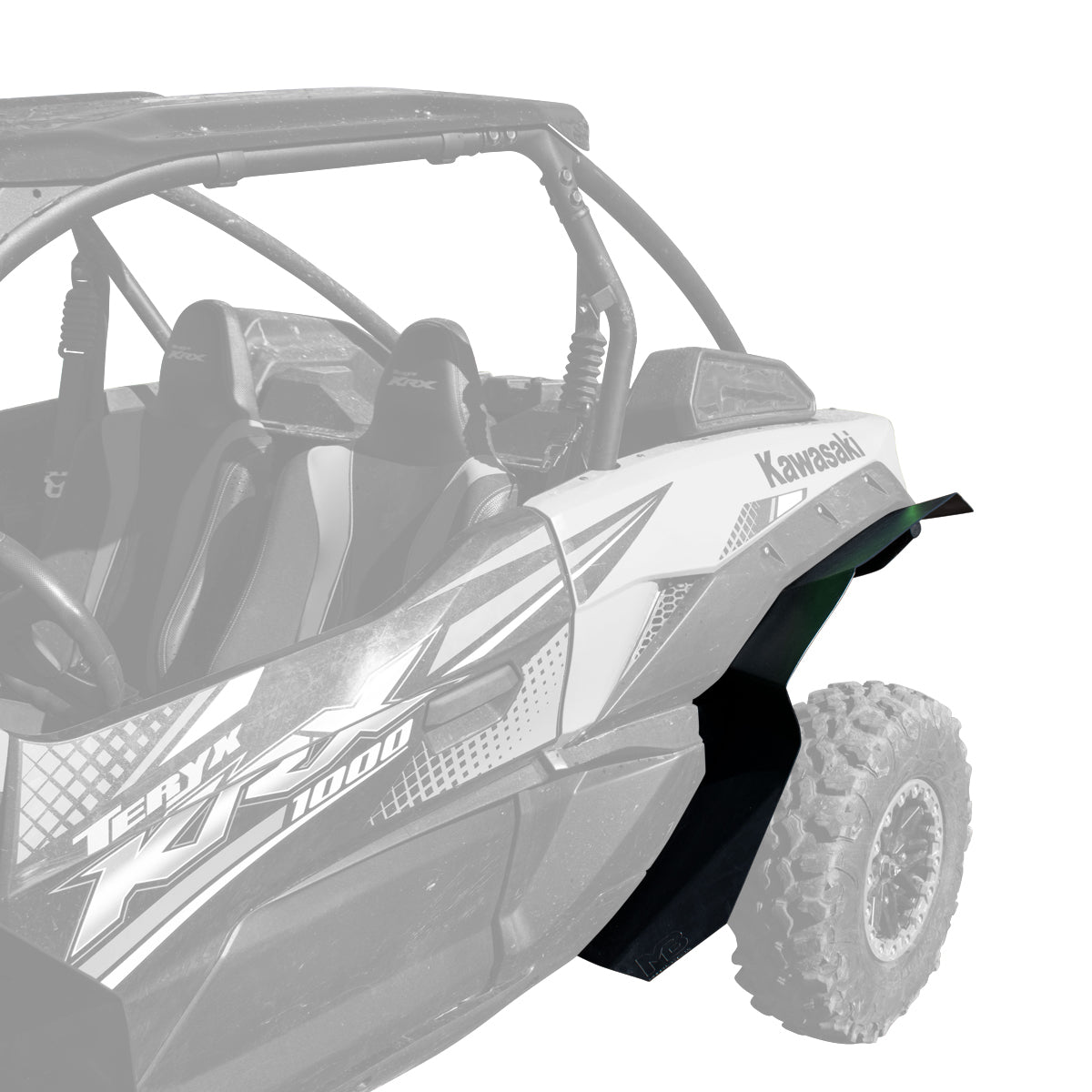 2020-2022 Kawasaki Teryx KRX 1000 Ultra Max Coverage Wide Fender Flares