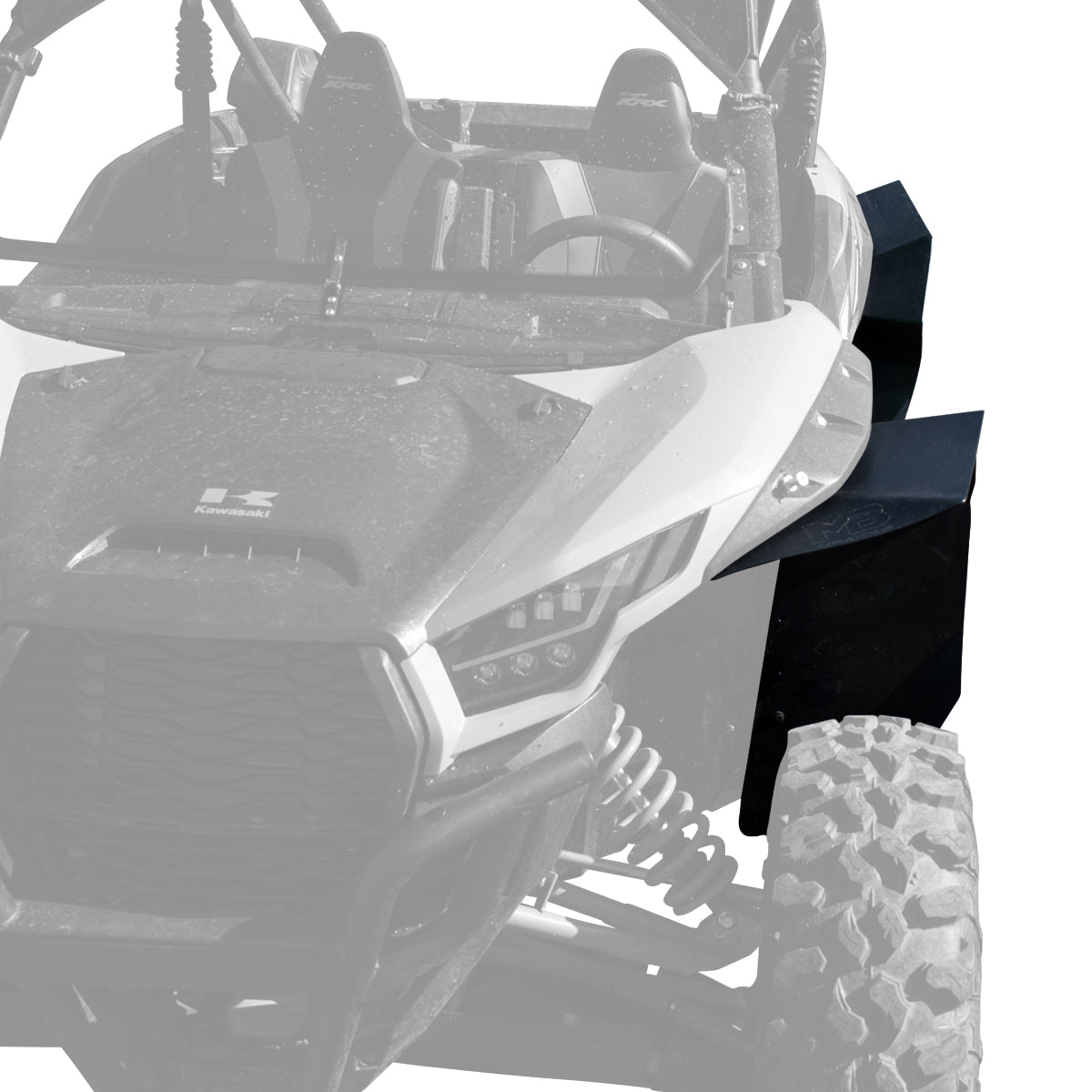 2020-2022 Kawasaki Teryx KRX 1000 Ultra Max Coverage Wide Fender Flares