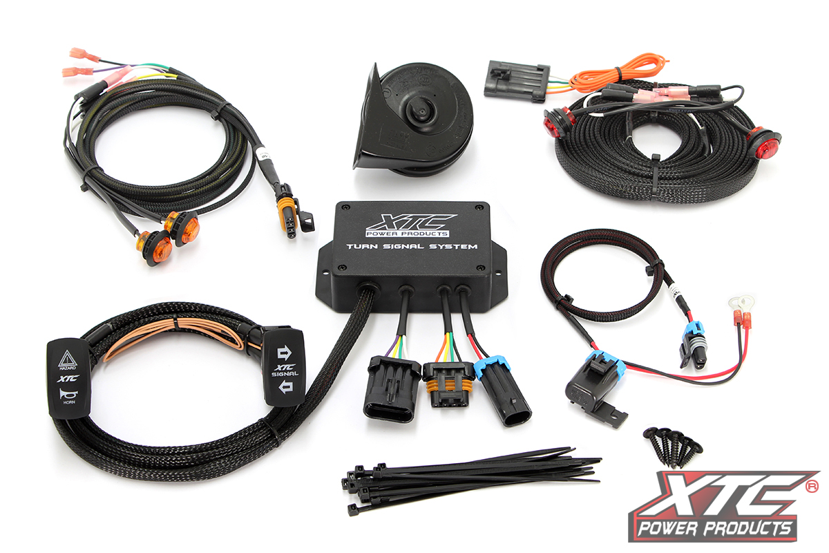 Universal Plug And Play Turn Signal System With Horn