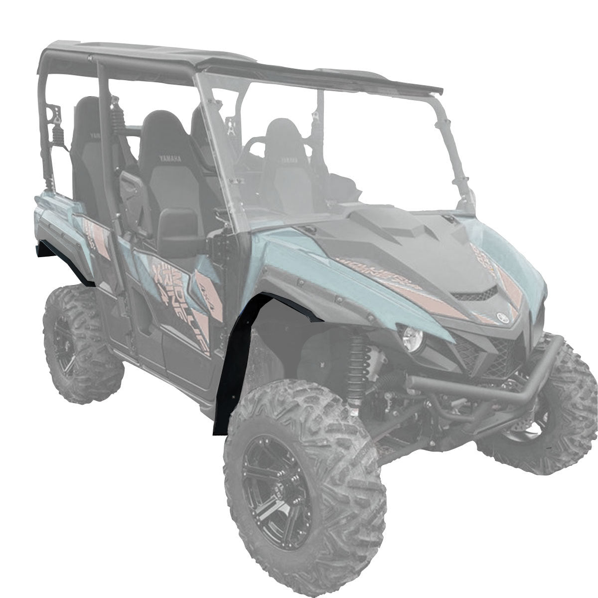 2018-2022 Yamaha Wolverine X4 Max Coverage Fender Flares