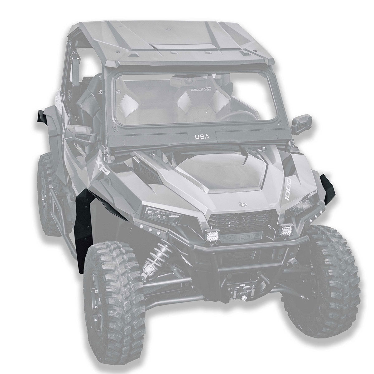 2020 - 2022 Polaris General XP 1000 Max Coverage Fender Flares