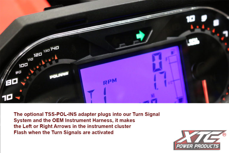 XTC Power Products Polaris Instrument Cluster Turn Signal Adapter