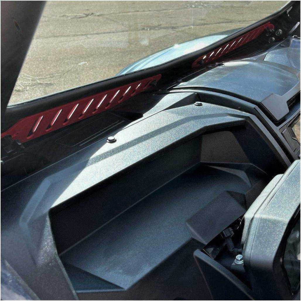 Kawasaki KRX Vented Glass Front Windshield