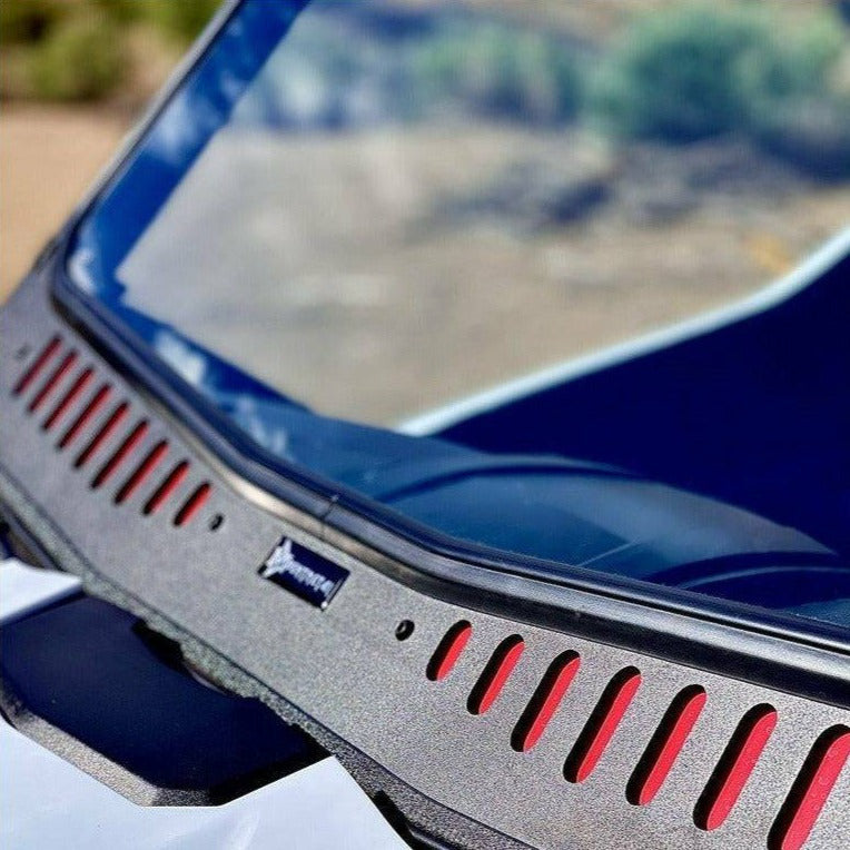 Kawasaki KRX Vented Glass Front Windshield