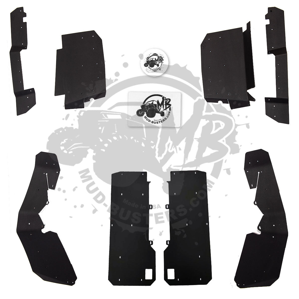 2016-2022 Can-Am Defender Max Coverage Fender Flares