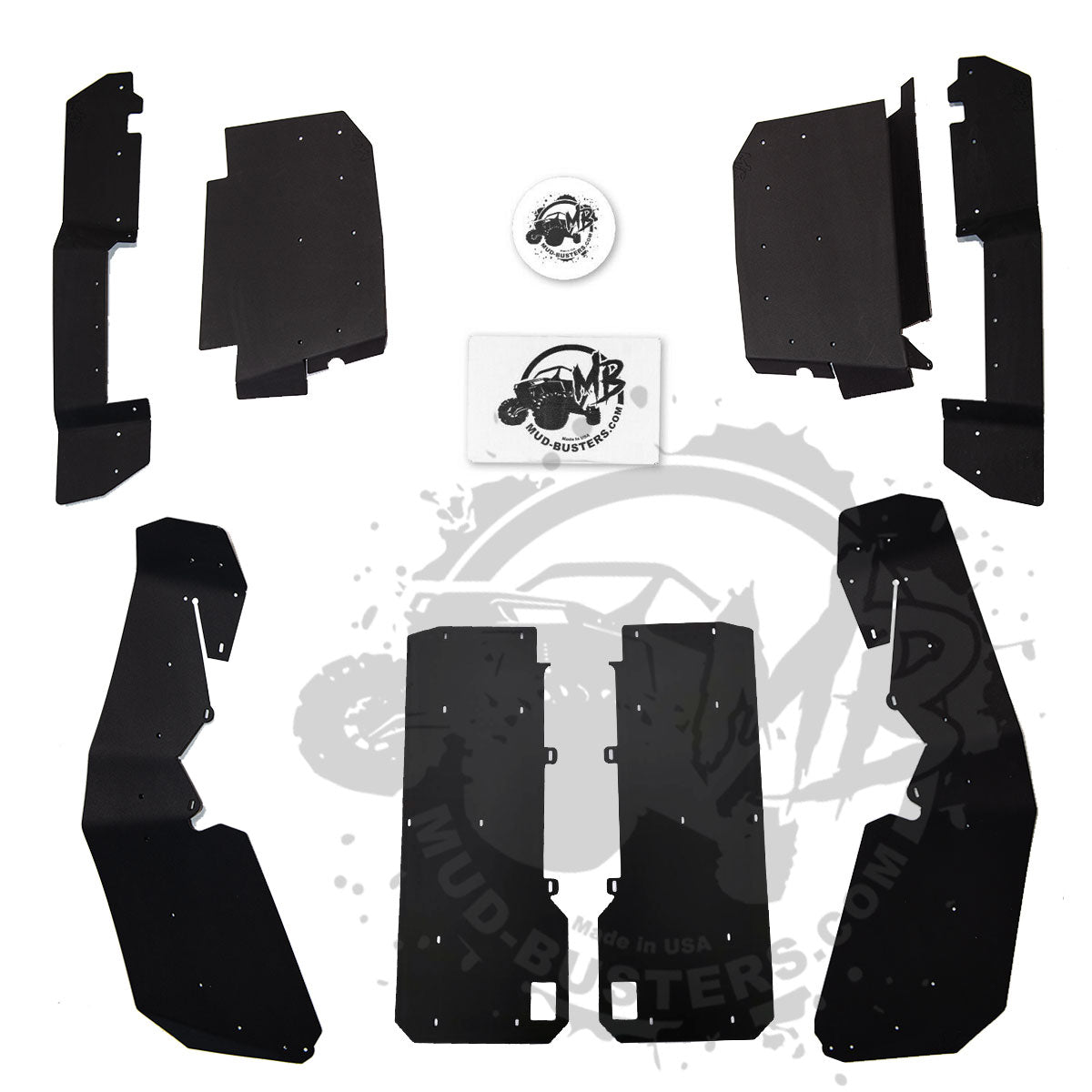 2016-2022 Can-Am Defender Super Max Coverage Fender Flares