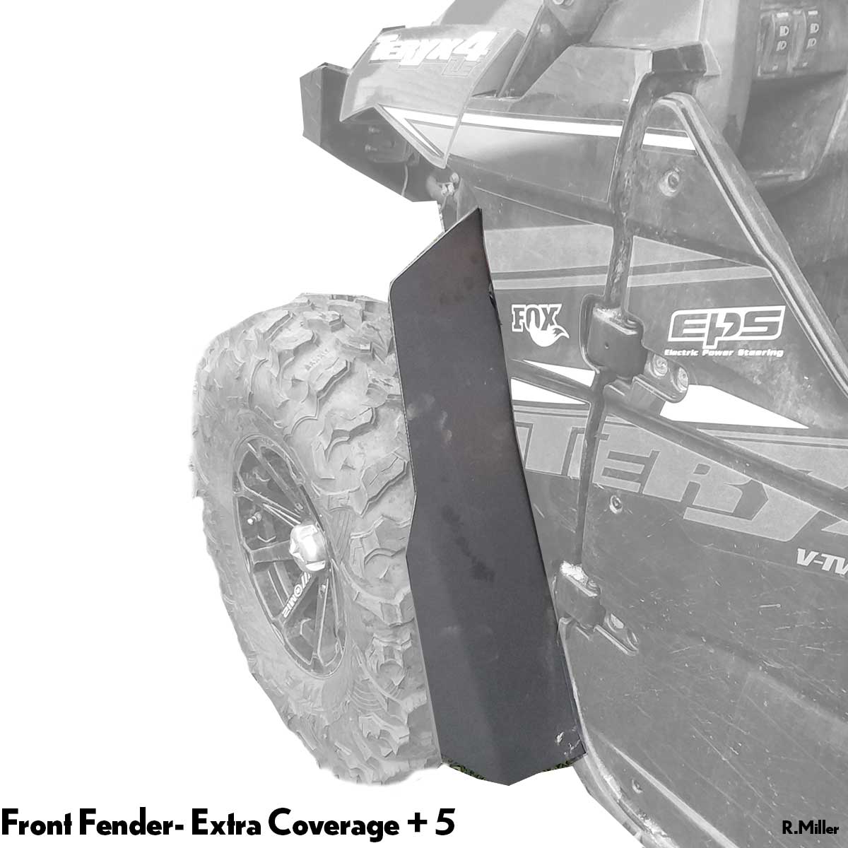 2012-2022 Kawasaki Teryx 4 Fender Flares (4 Seat)