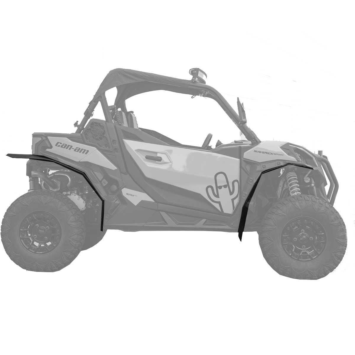 2019-2022 Can-Am Maverick Sport Mud-Lite Fender Flares