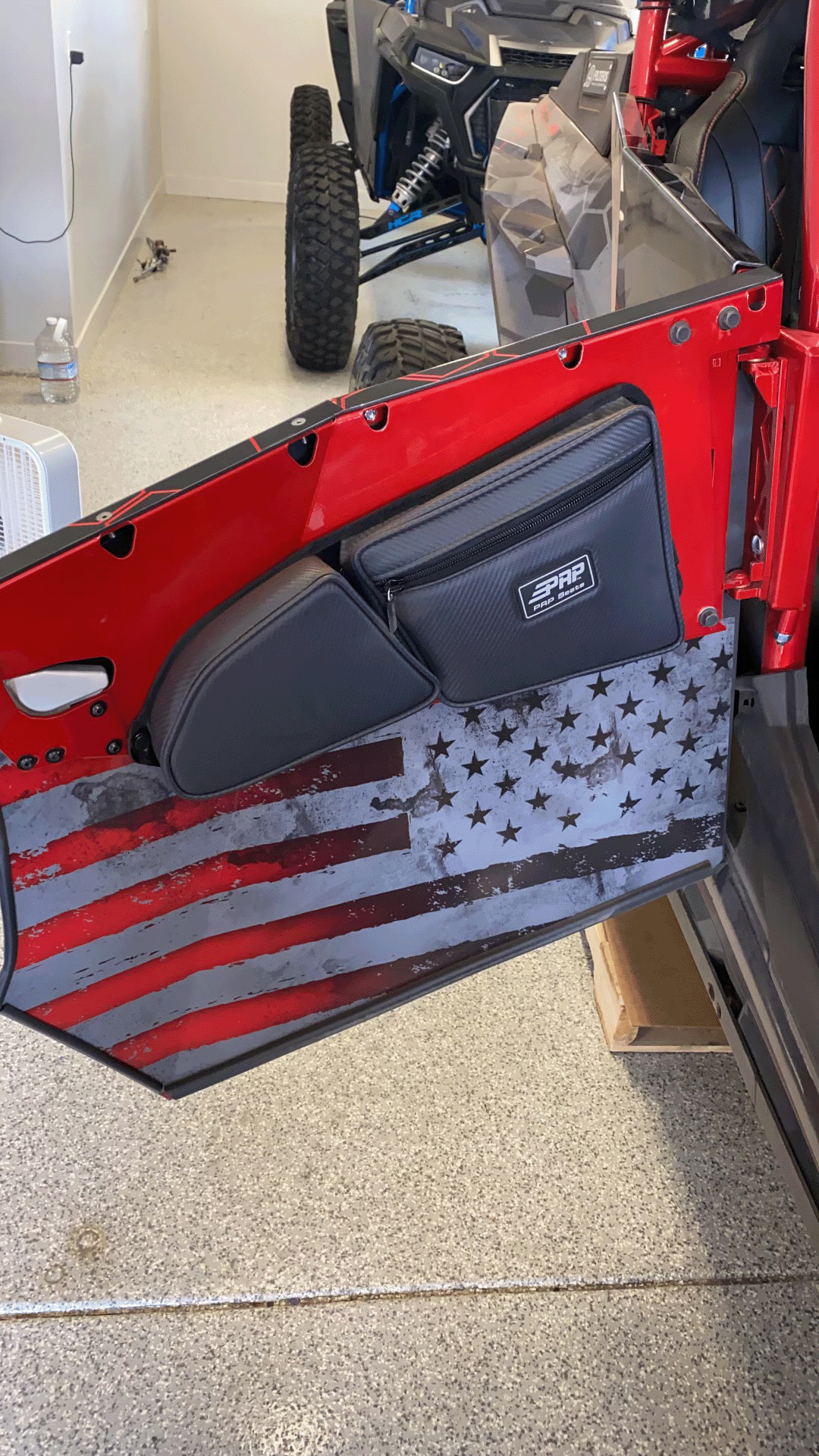 Aluminum Doors for RZR 2 Seat XP 1000, XP Turbo, and Turbo S