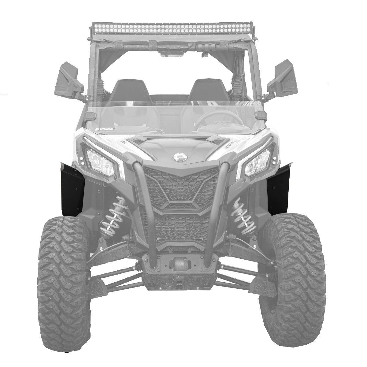 2018-2022 Can-Am Maverick Trail Mud-Lite Coverage Fender Flares