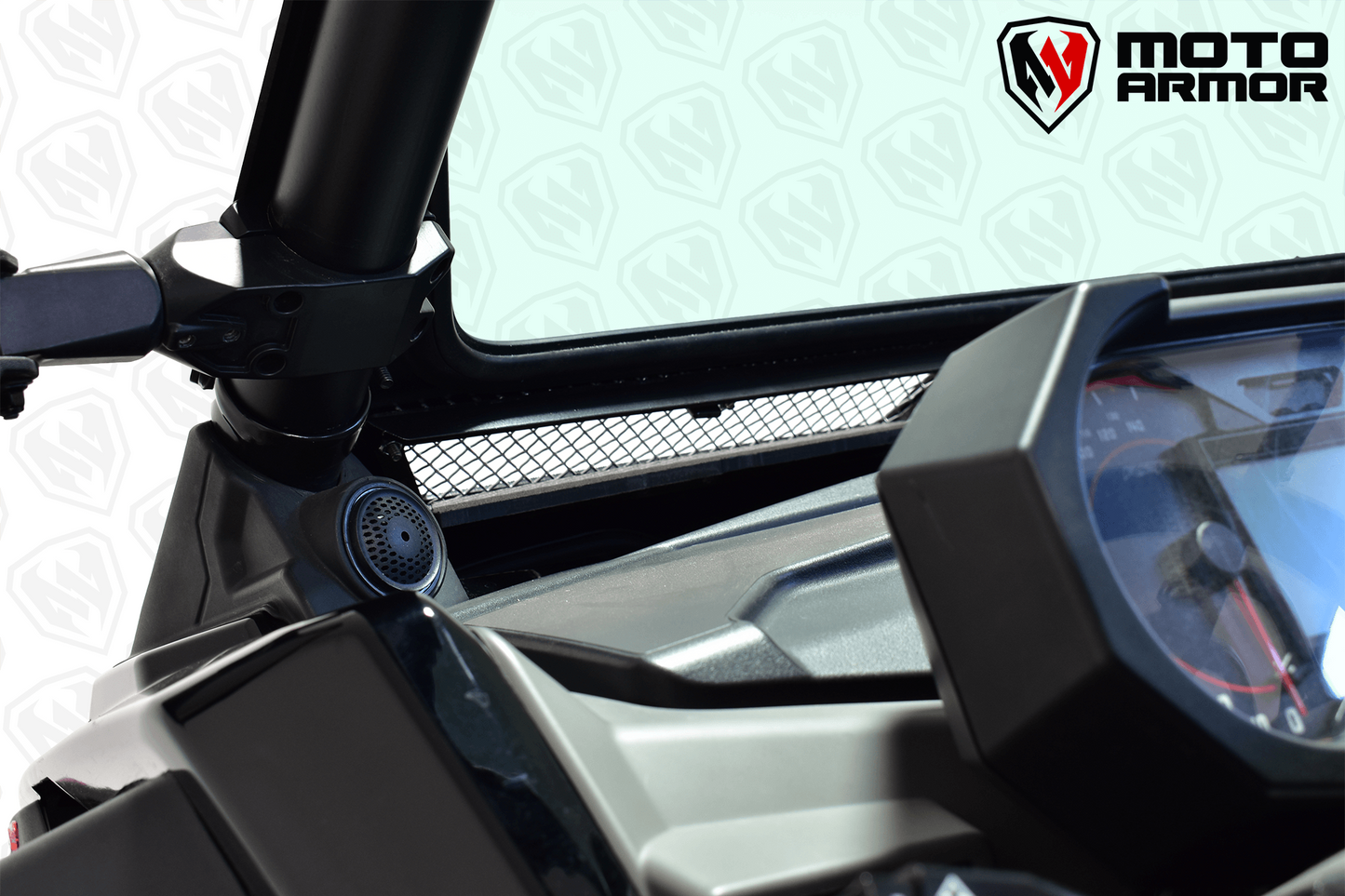 Full Glass Windshield for Polaris RZR PRO XP/RZR TURBO R (Two Vent Model)