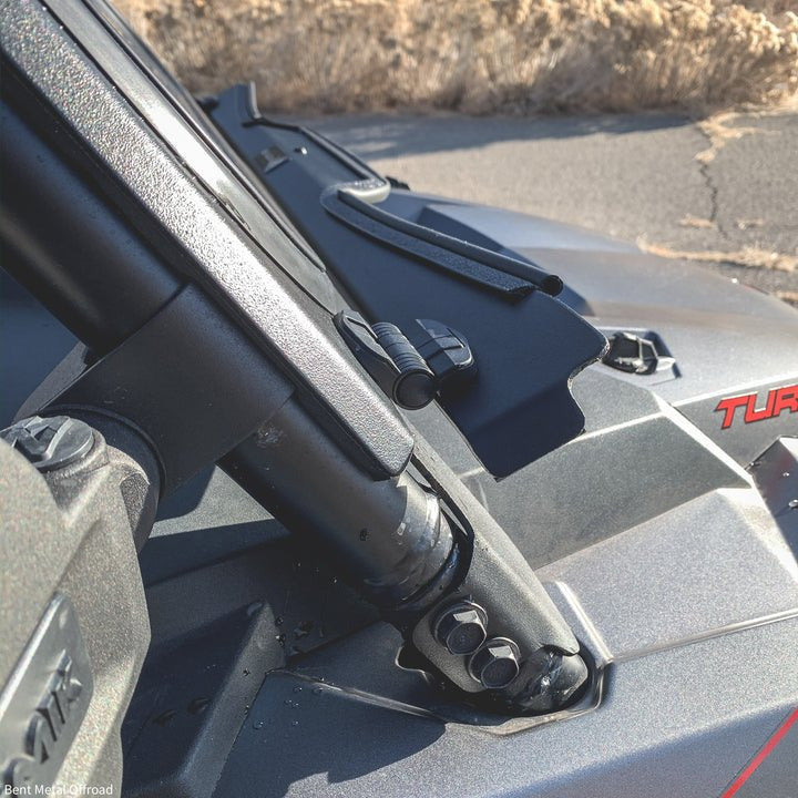 Polaris RZR Turbo S Vented Glass Front Windshield