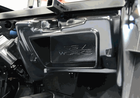 SSV Glovebox Sub Woofer Enclosure (Polaris RZR)