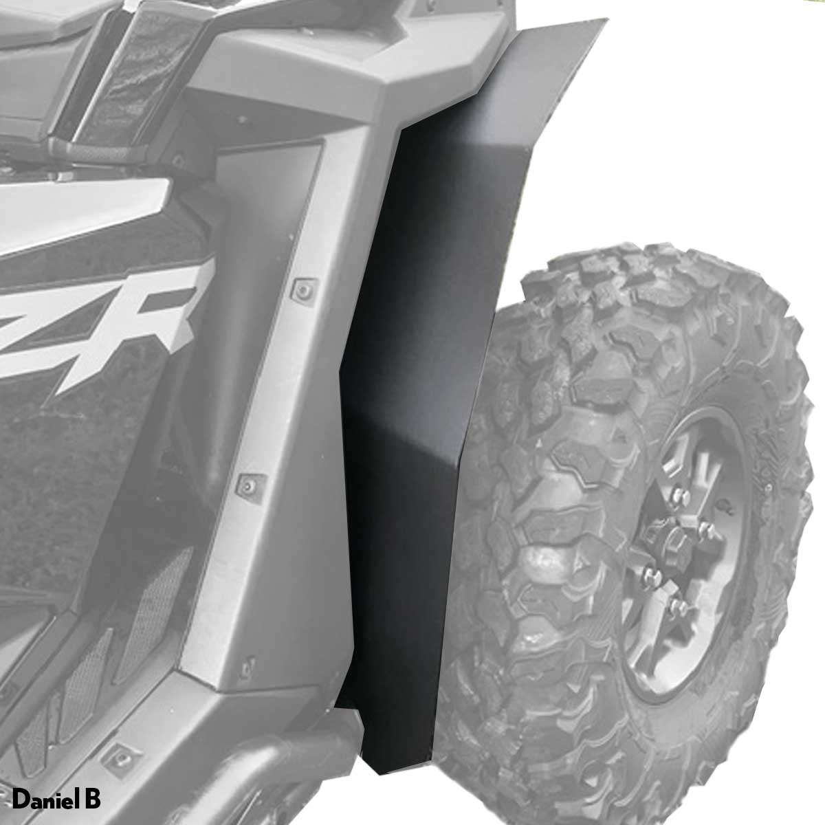 Polaris RZR Pro XP Fender Flares (Max Coverage) (2 and 4 Seat)