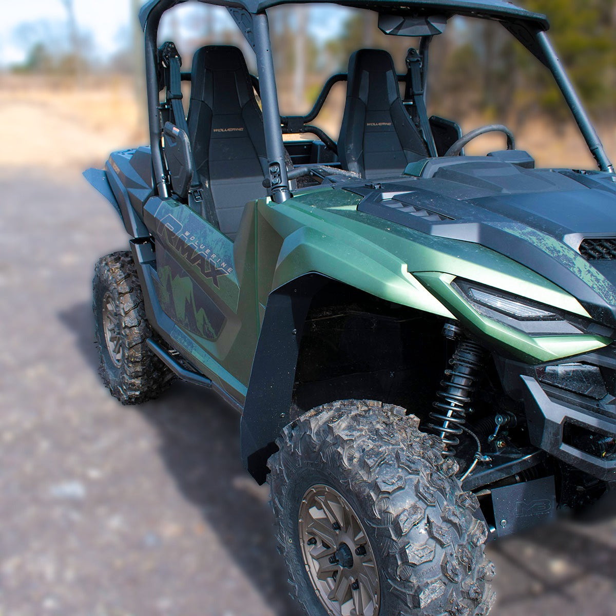 Yamaha Wolverine RMAX2 1000 Mud-Lite Coverage Fender Flares