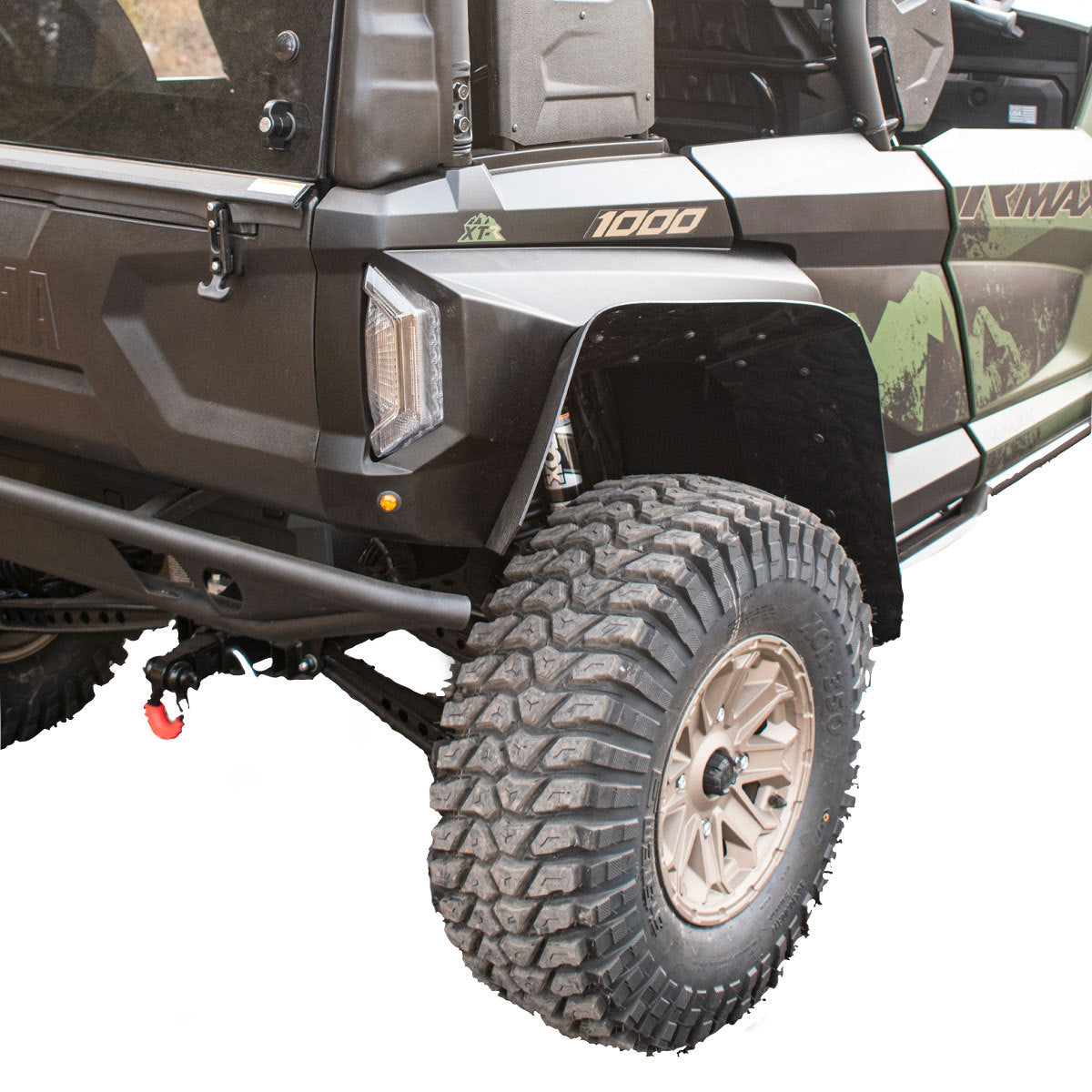 Yamaha Wolverine RMAX4 Super Max Coverage Fender Flares
