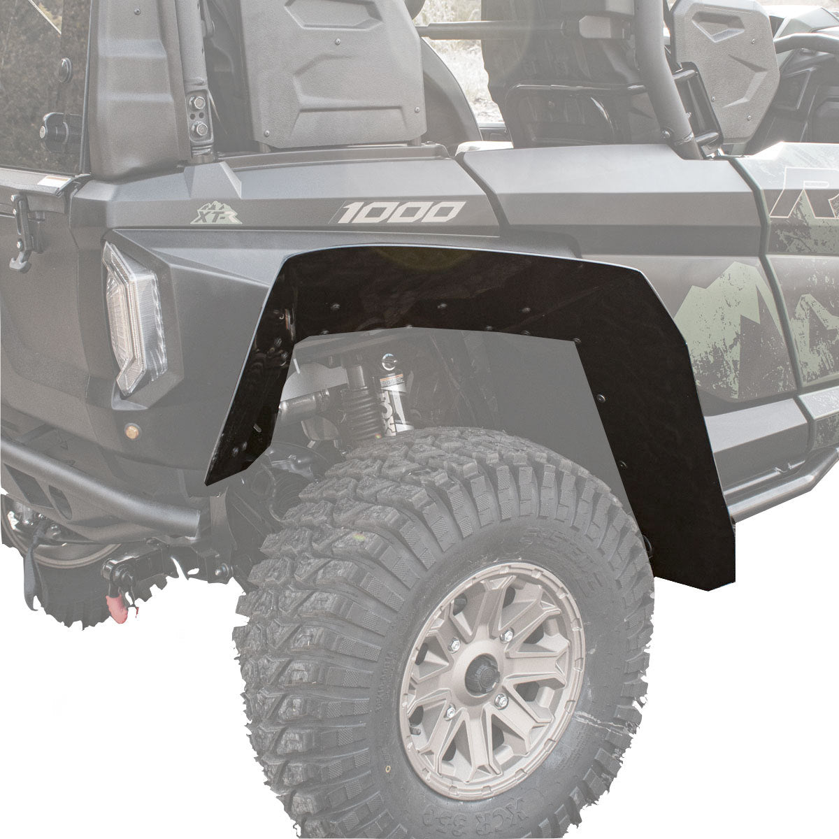 Yamaha Wolverine RMAX4 Ultra Max Coverage Fender Flares