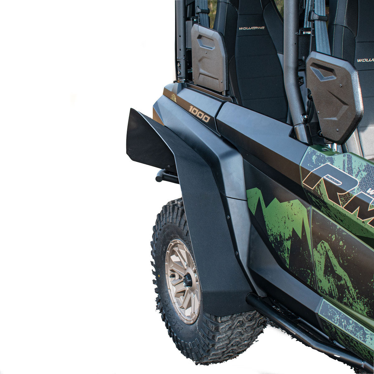 Yamaha Wolverine RMAX4 Ultra Max Coverage Fender Flares