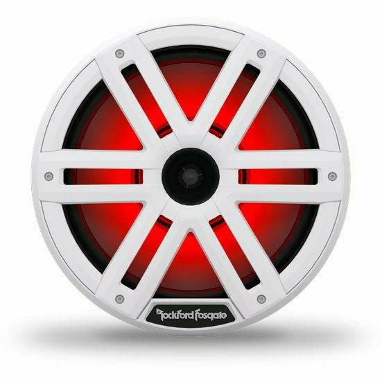 Rockford Fosgate M2 10" Color Optix 2-Way Horn Loaded Speaker (White)