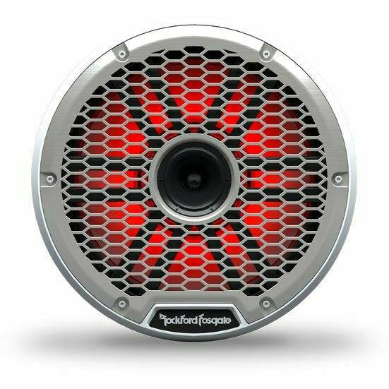 Rockford Fosgate M2 10" Color Optix 2-Way Horn Loaded Speaker (White)