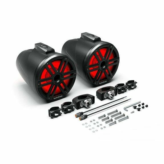 Rockford Fosgate M2 10" Color Optix 2-Way Horn Loaded Tower Speakers (Black)