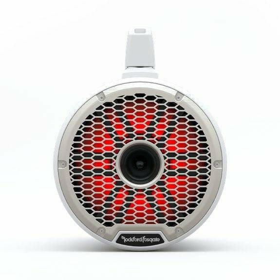 Rockford Fosgate M2 10" Color Optix 2-Way Horn Loaded Tower Speakers (White)