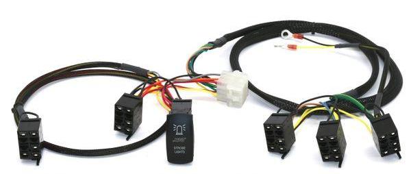 Polaris RZR 2019+ and Turbo S Plug and Play 6 Switch Power Control System (Strobe Avaliable)