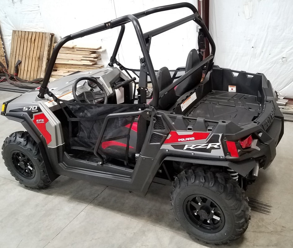 Polaris RZR 570 TRAIL 2014-2017 Mud Flaps / Fender Extensions, Front & Rear