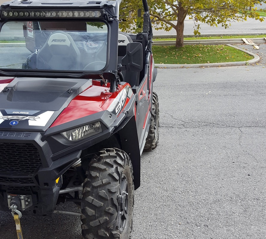 Polaris RZR 900 TRAIL 2015-2017 Mud Flaps / Fender Extensions, Front & Rear