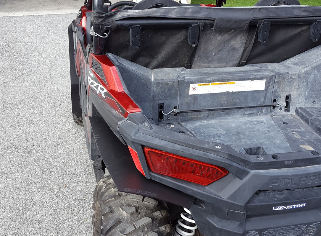Polaris RZR 900 TRAIL 2015-2017 Mud Flaps / Fender Extensions, Front & Rear