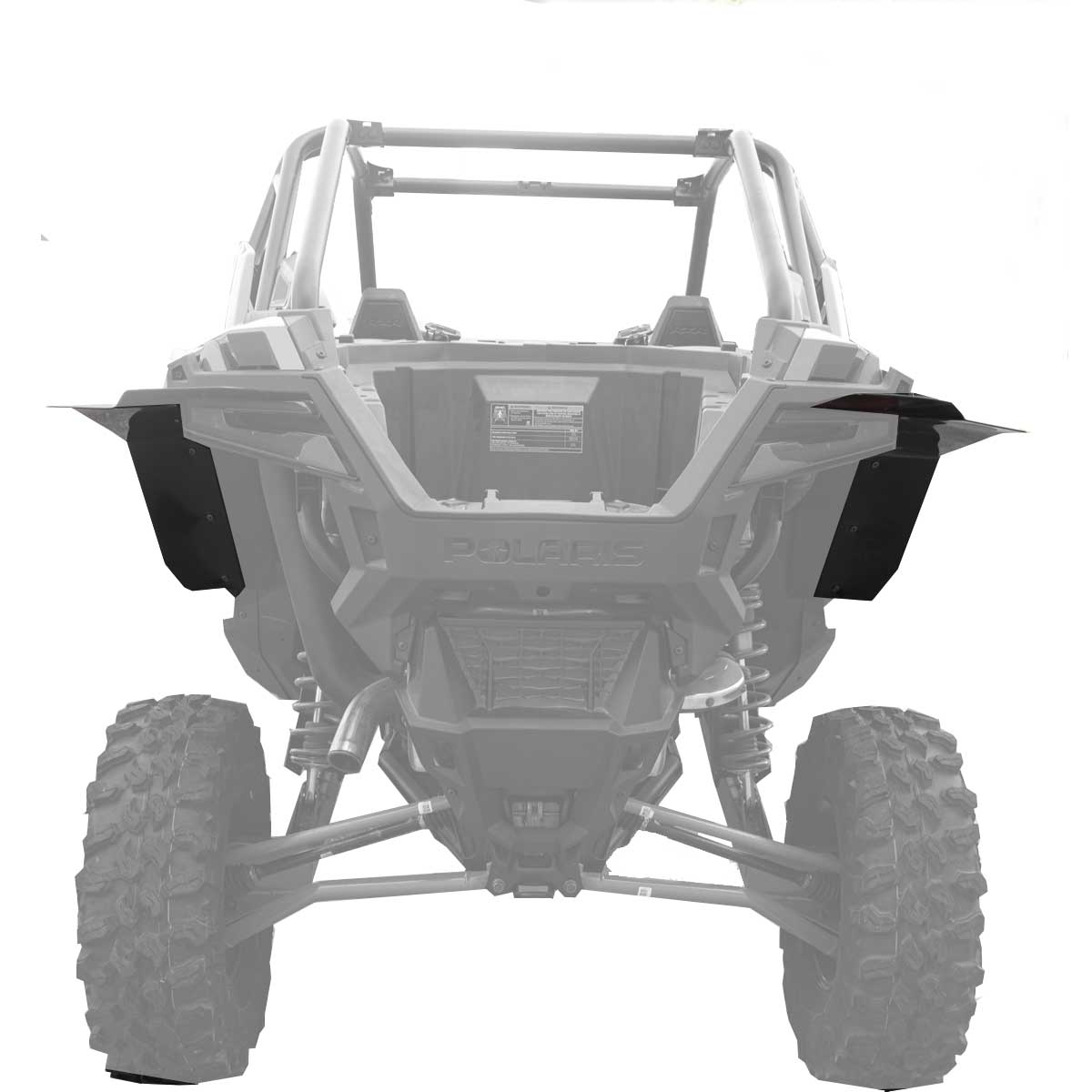 Polaris RZR Pro XP Fender Extensions for Super ATV Fenders (Max Coverage)
