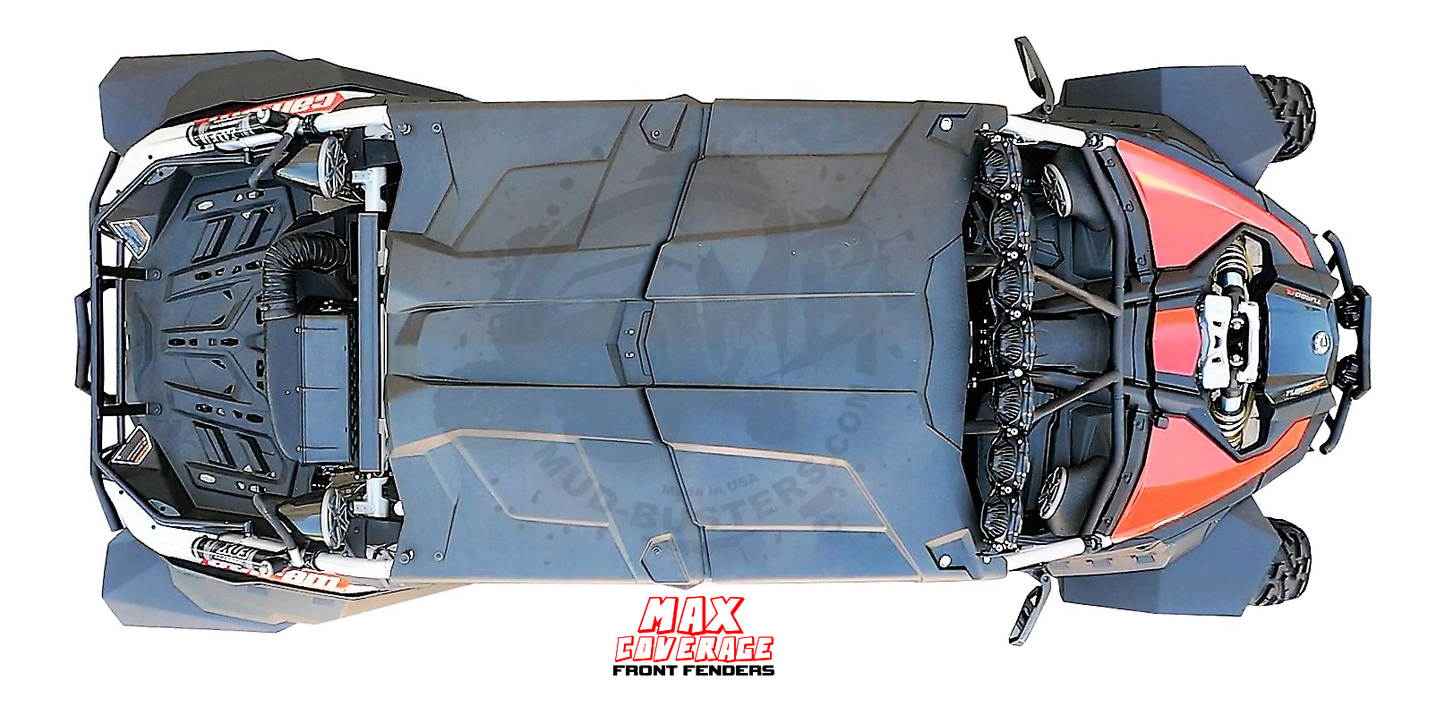 2017+ Maverick X3 RS/DS BRP Super Extended Fender MAX Coverage Fender Extensions
