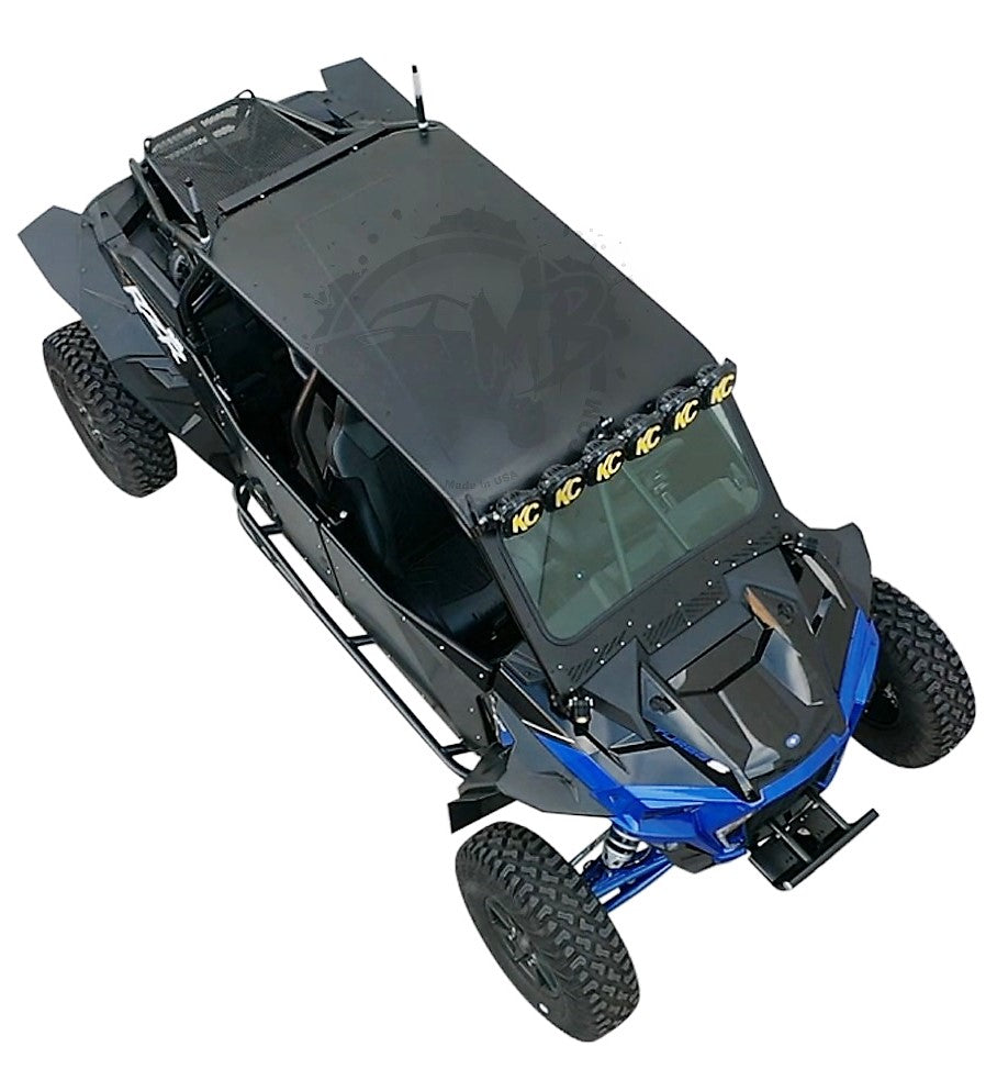 Polaris RZR XP Max Coverage Fender Extensions for SuperATV Fenders