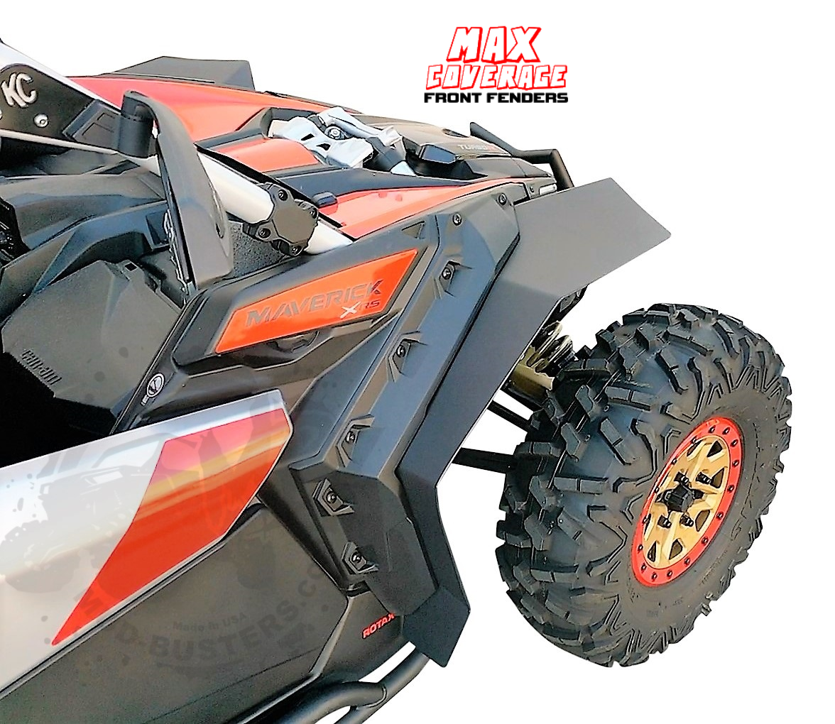 2017+ Maverick X3 RS/DS BRP Super Extended Fender MAX Coverage Fender Extensions