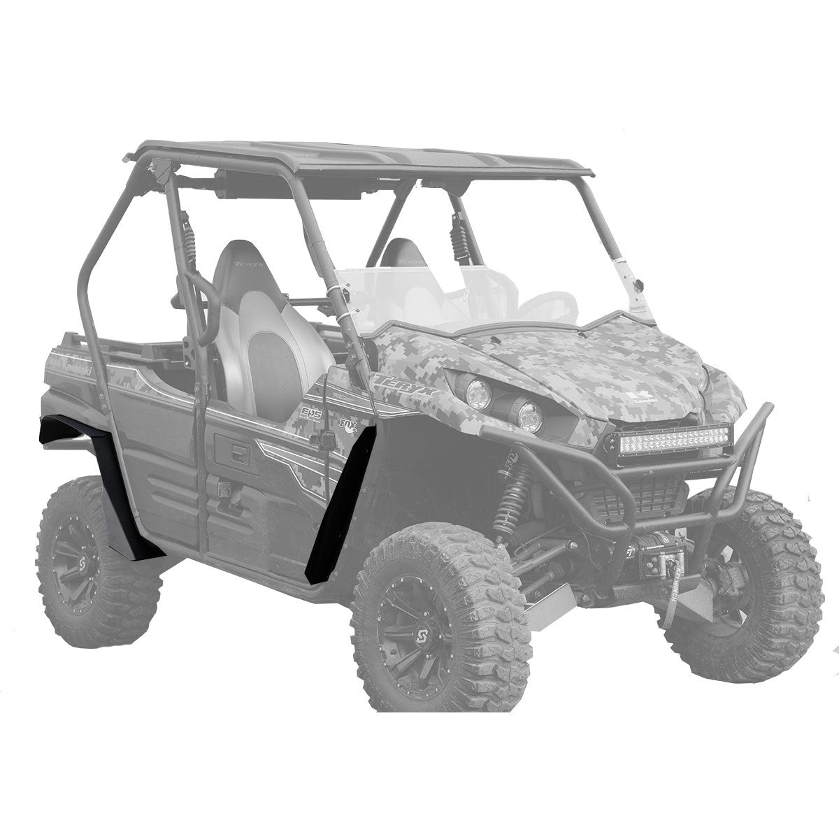 2012-2022 Kawasaki Teryx2 Super Max Fender Flares (2 Seat)