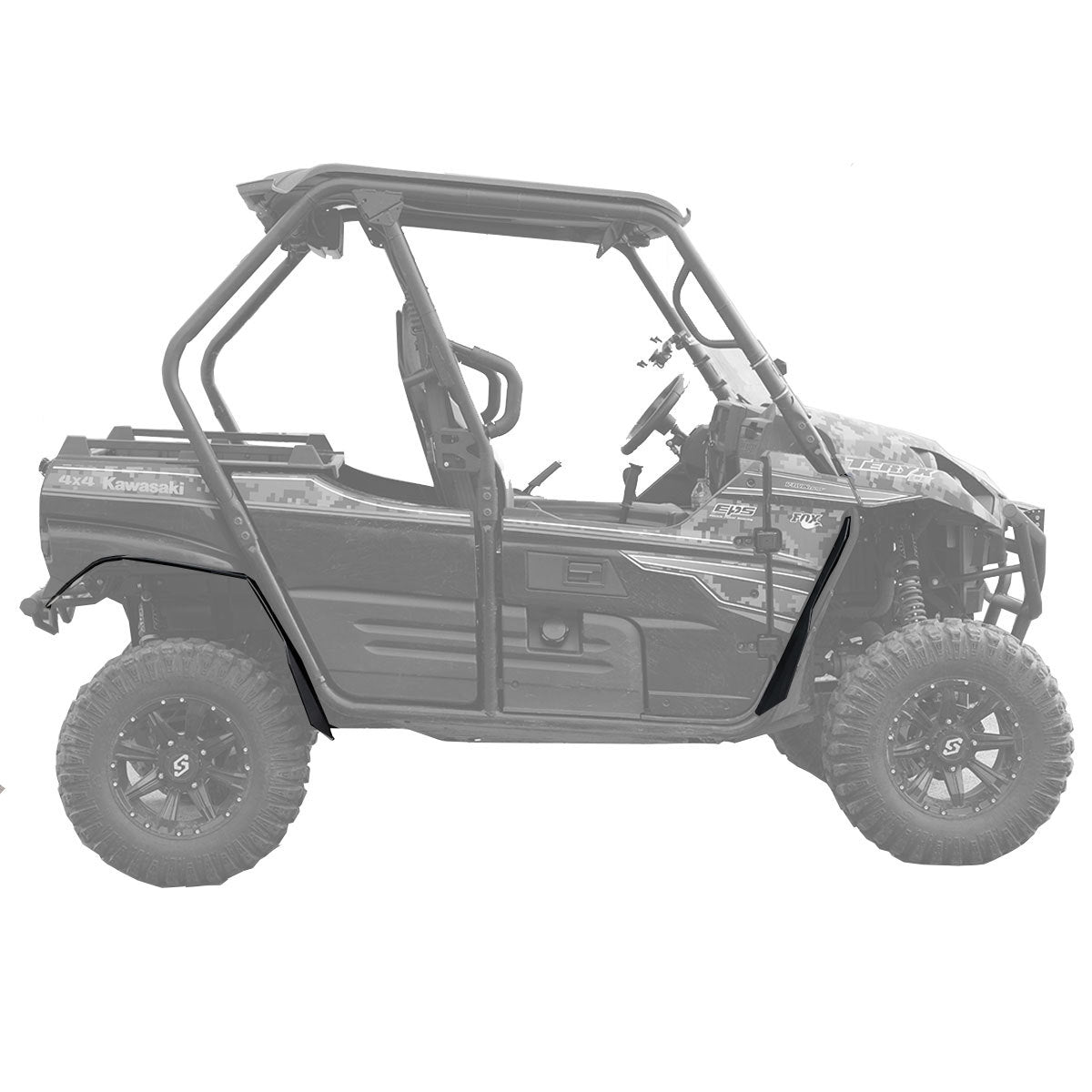 2012-2022 Kawasaki Teryx2 Super Max Fender Flares (2 Seat)