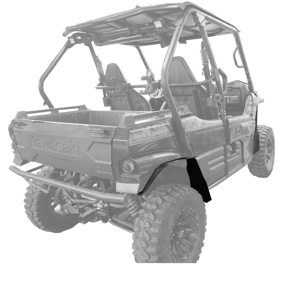 2012-2022 Kawasaki Teryx2 Max Coverage Fender Flares (2 Seat)