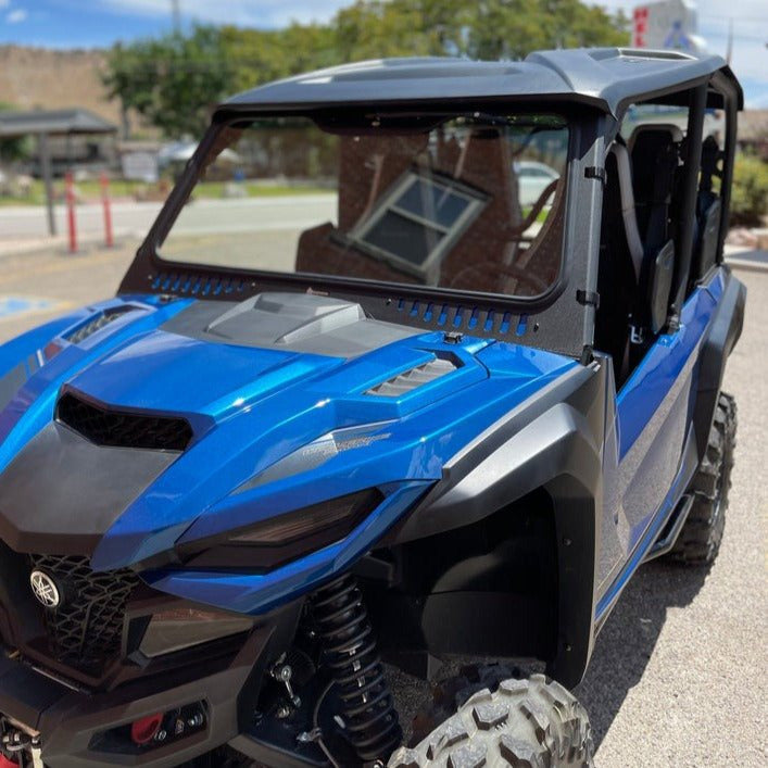 Yamaha Wolverine RMAX Vented Glass Front Windshield