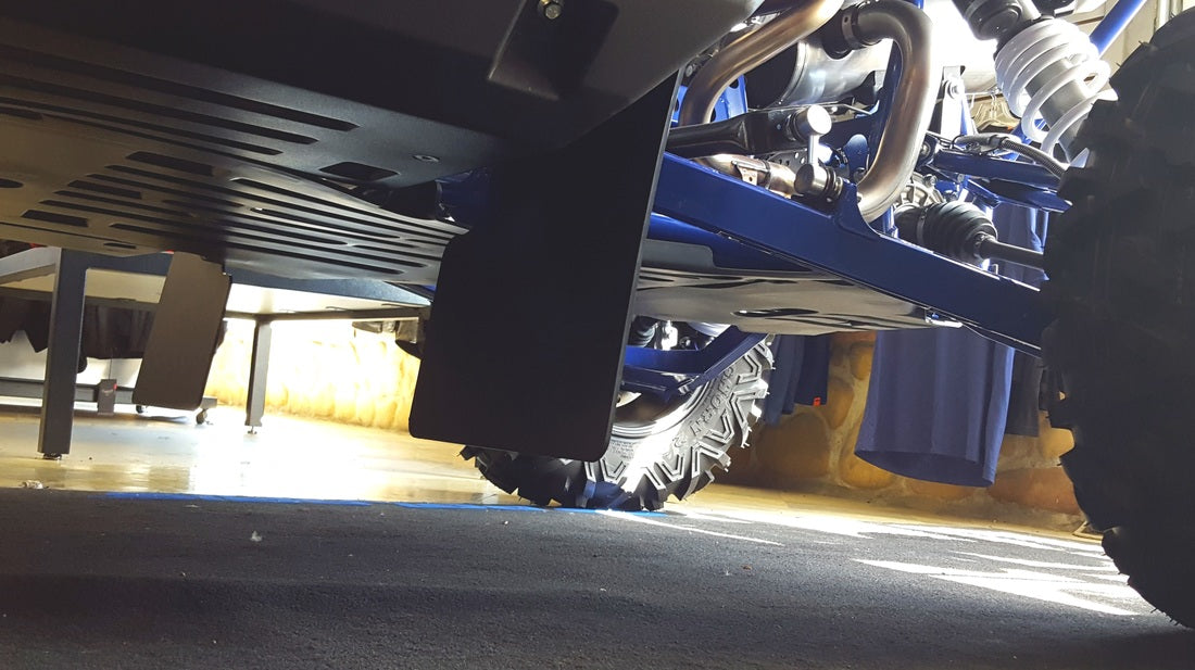 Yamaha YXZ1000R 2016+ Mud Flap & Rear Rock Guard Full Kit.