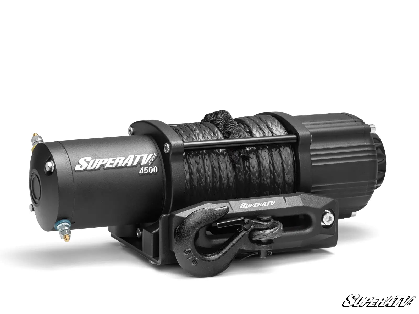 SuperATV 4500 LB. UTV/ATV WINCH (WITH WIRELESS REMOTE & SYNTHETIC ROPE)