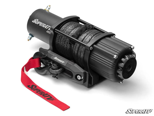 SuperATV 4500 LB. UTV/ATV WINCH (WITH WIRELESS REMOTE & SYNTHETIC ROPE)