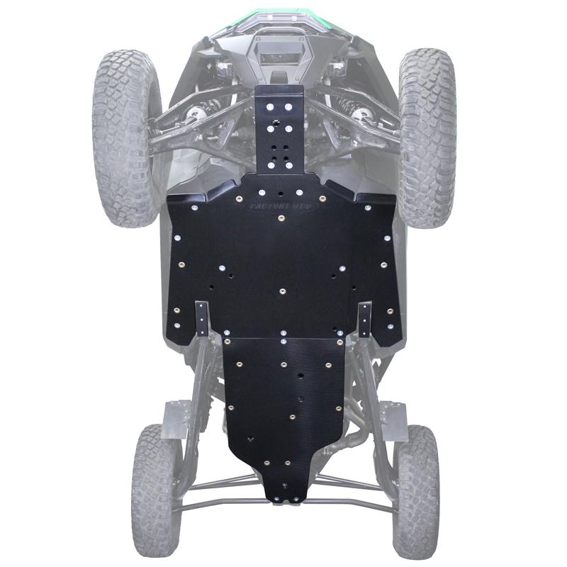 Polaris RZR XP 900 UHMW Skid Plate