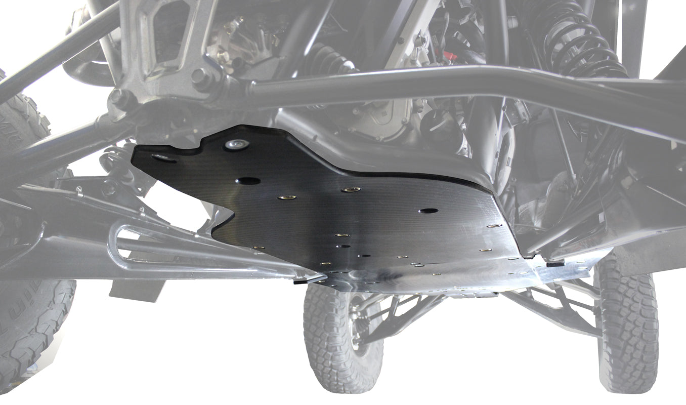 Polaris RZR Pro R UHMW Skid Plate