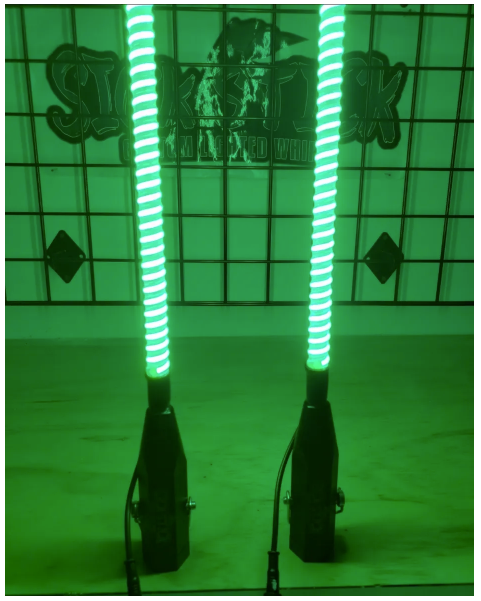 Sick-Stick Dual Flashburn Whips