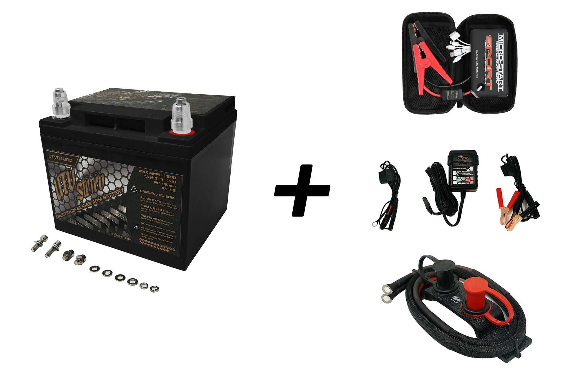 UTVS1200 UTV Stereo Platinum Series AGM Battery