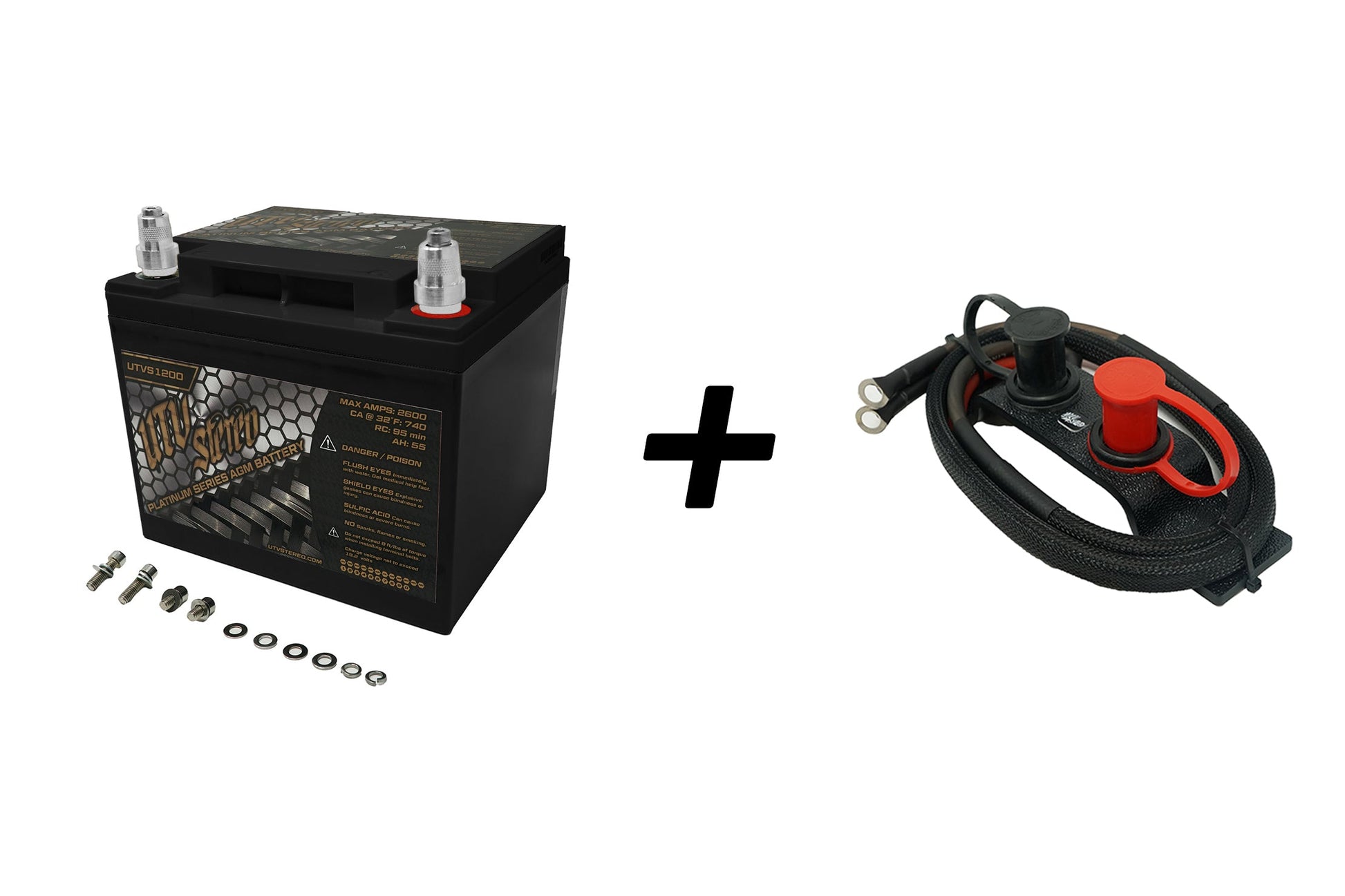 UTVS1200 UTV Stereo Platinum Series AGM Battery