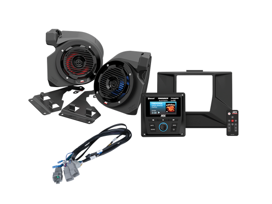 2-Speaker Audio System for 2014+ Polaris RZR Vehicles