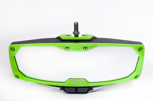 Bezel Halo Billet/Led/Cast Green