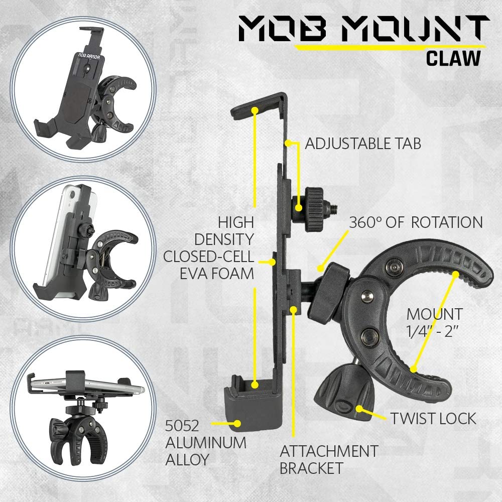 Mob Armor Phone Mount (Mob Mount Claw)